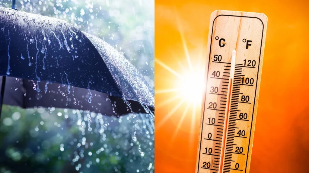 Santa Catarina segue com risco de temporais e calor intenso