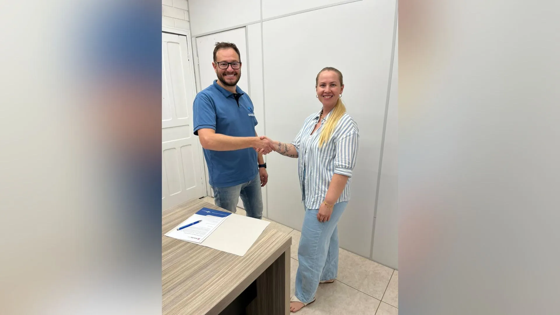 Sebrae/SC e engenheiros de Fraiburgo renovam parceria