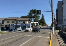 Semáforo no Centro de Caçador deve ser trocado na segunda-feira