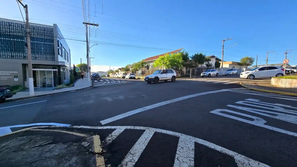 Guarda Municipal mexe com o fluxo de veículos em Caçador