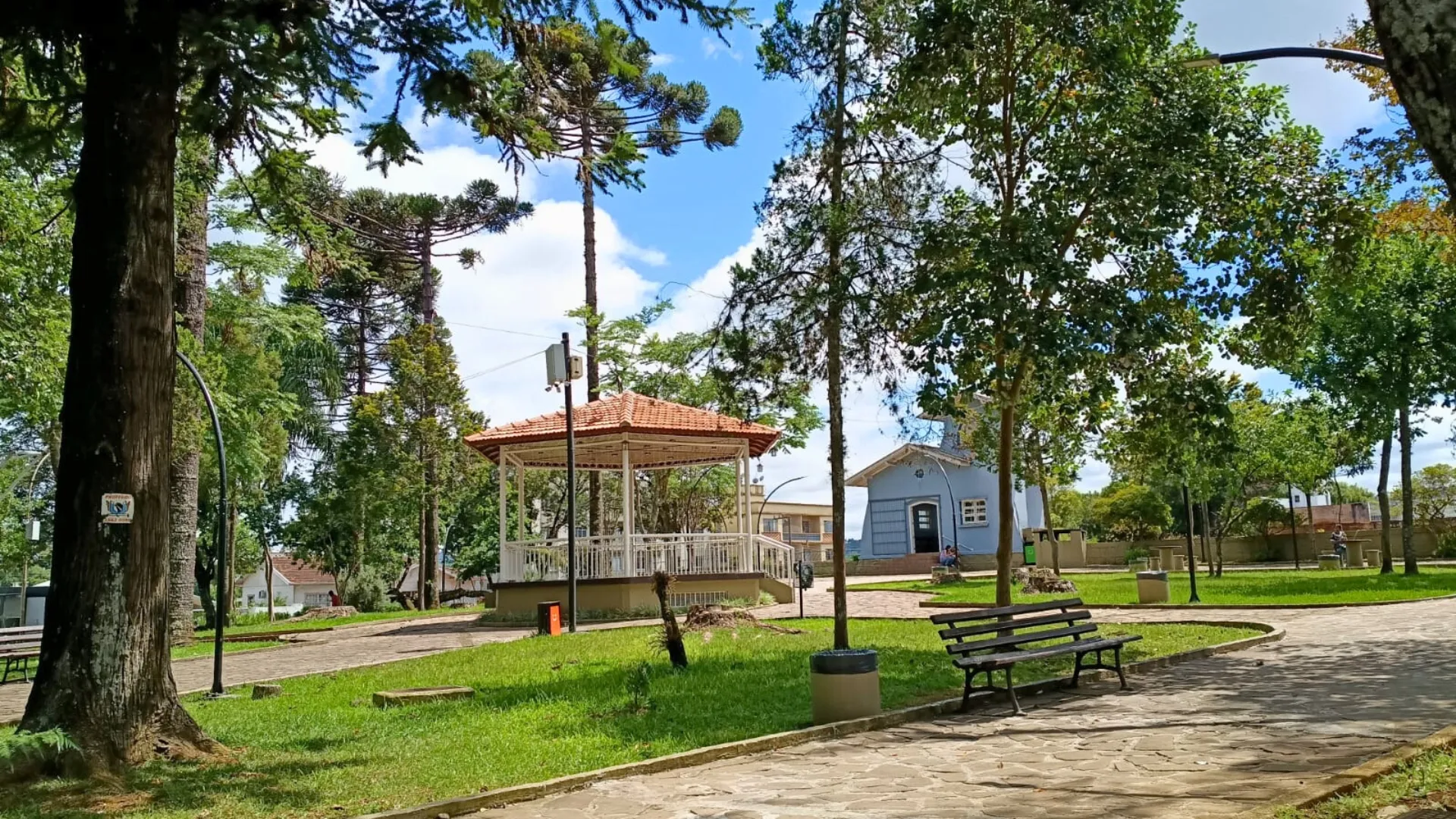 História da Praça N. Sra. Aparecida marca décadas em Caçador