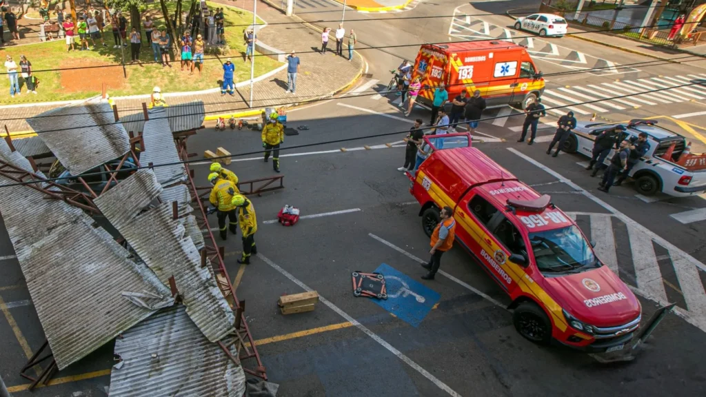 Veja como foi o 2º Simulado de Gestão de Desastres em Videira