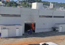 Incêndio na concessionária Mercosul Toyota assusta clientes e funcionários em Videira