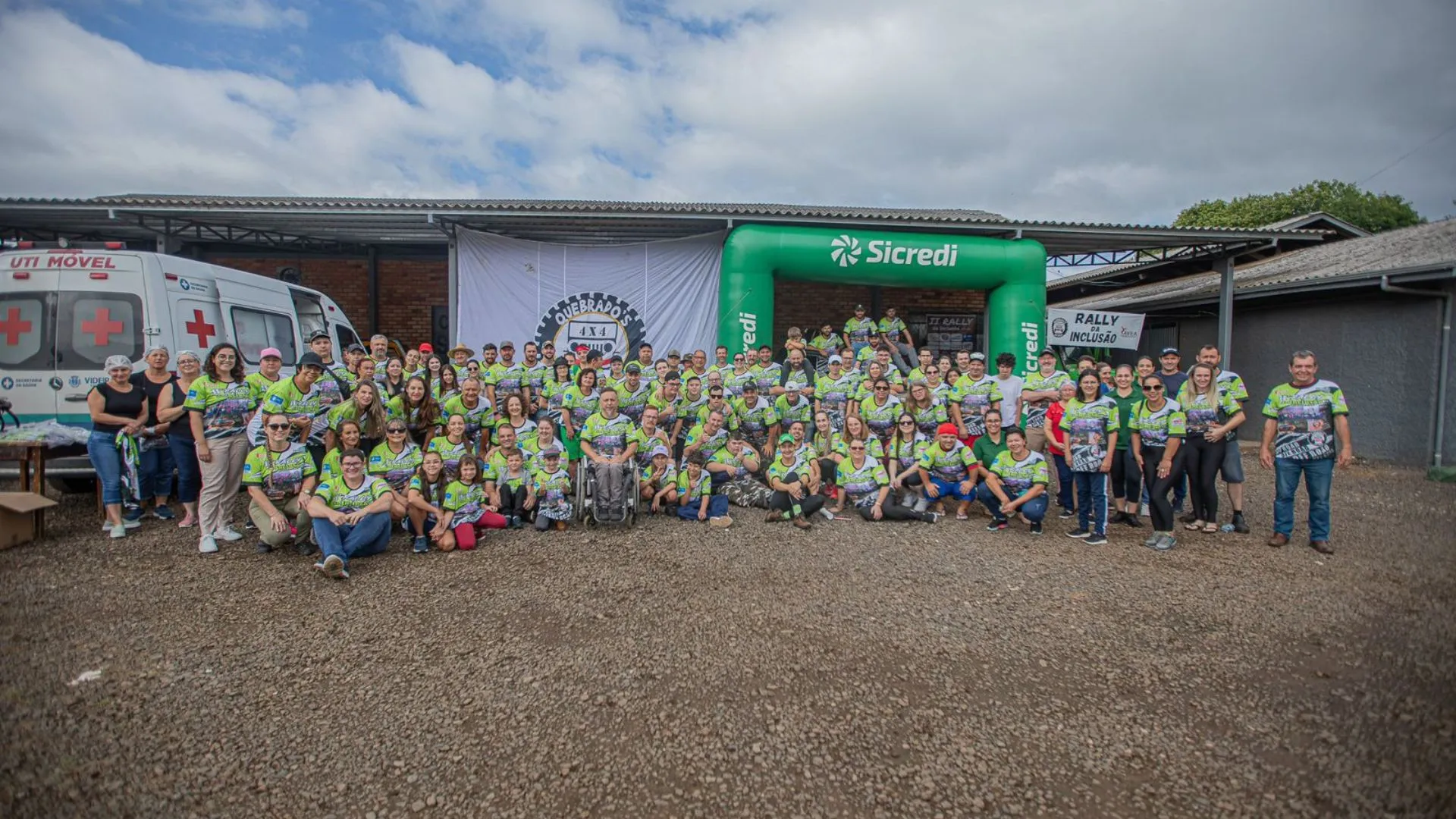 Videira recebe 3º Rally Inclusivo com trilhas, aventura e inclusão
