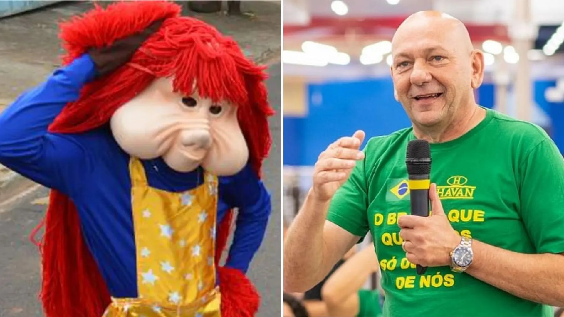 Justiça proíbe Havan de usar personagem “Fofão” em promoções