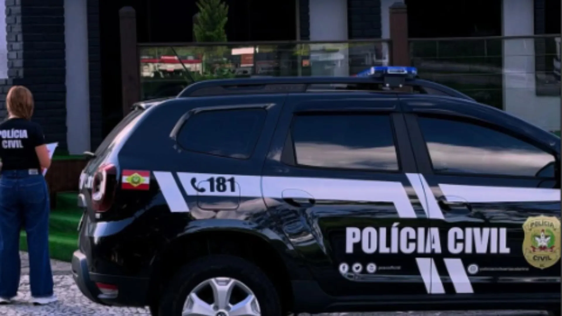 Operação policial investiga furto em agência da Cresol em Brunópolis