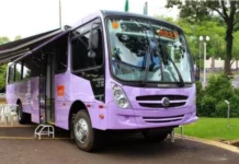 Ônibus Lilás chega a Videira com atendimentos gratuitos para mulheres