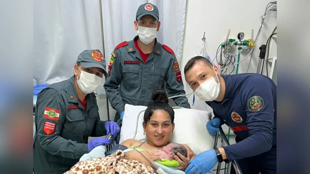 Bombeiros de SC já auxiliaram mais de 110 nascimentos em 2026