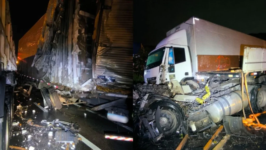 Acidente na BR-101 em SC provoca congestionamento de mais de 20 km