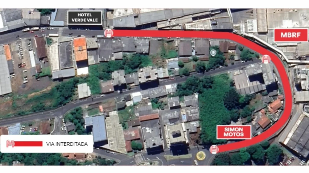 Rua XV de Novembro será interditada em Videira neste domingo!