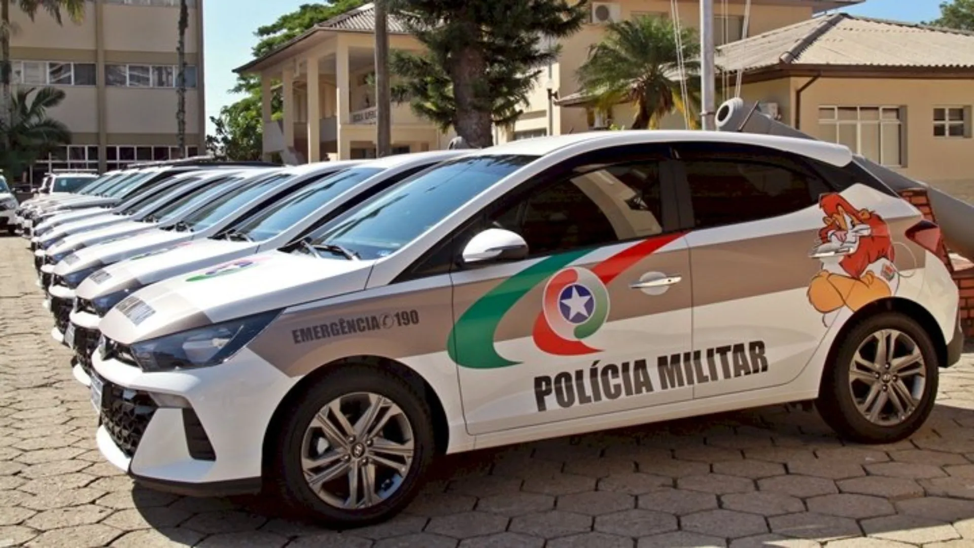 PMSC recebe 120 novas viaturas e reforça segurança em SC