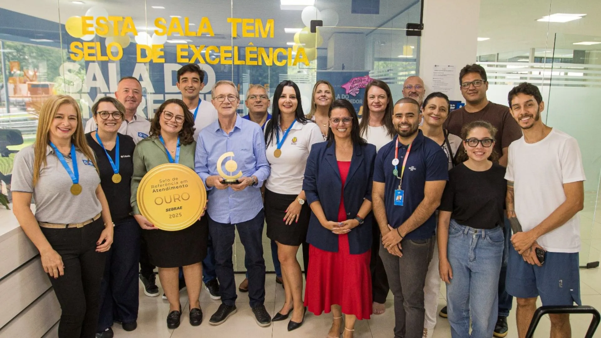 Sala do Empreendedor de Videira recebe Selo Ouro do Sebrae