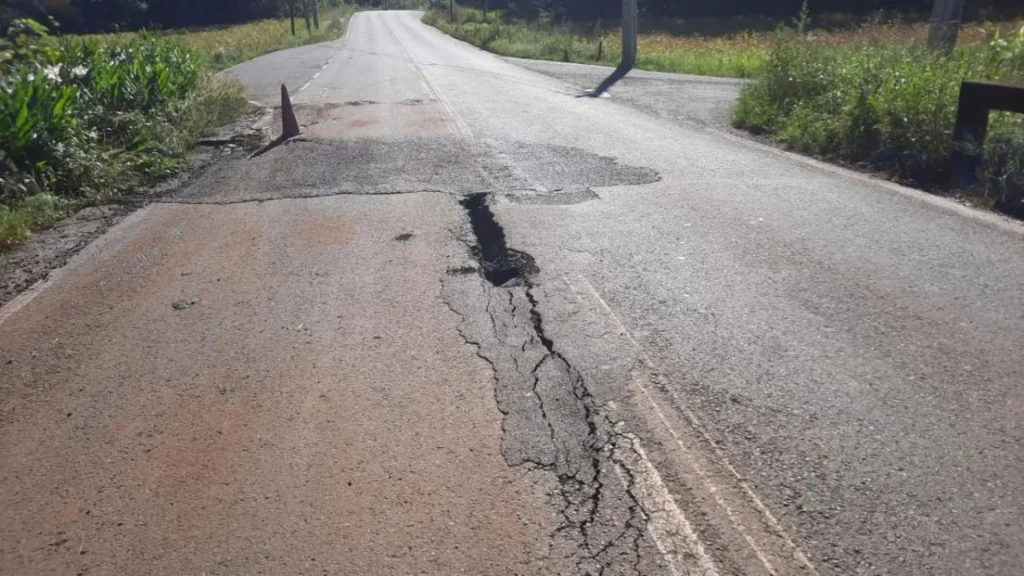 Ponte entre Iomerê e Treze Tílias passa por vistoria após problemas estruturais