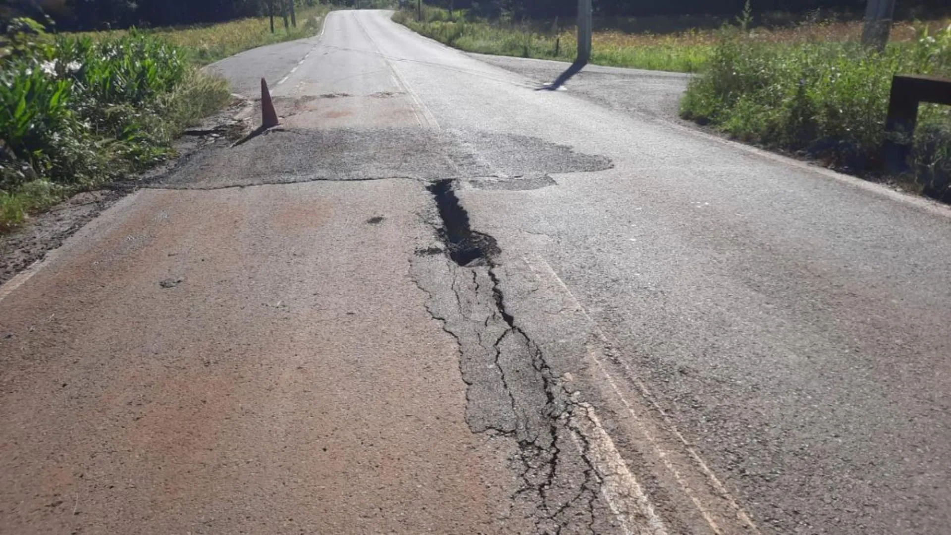 Ponte entre Iomerê e Treze Tílias passa por vistoria após problemas estruturais