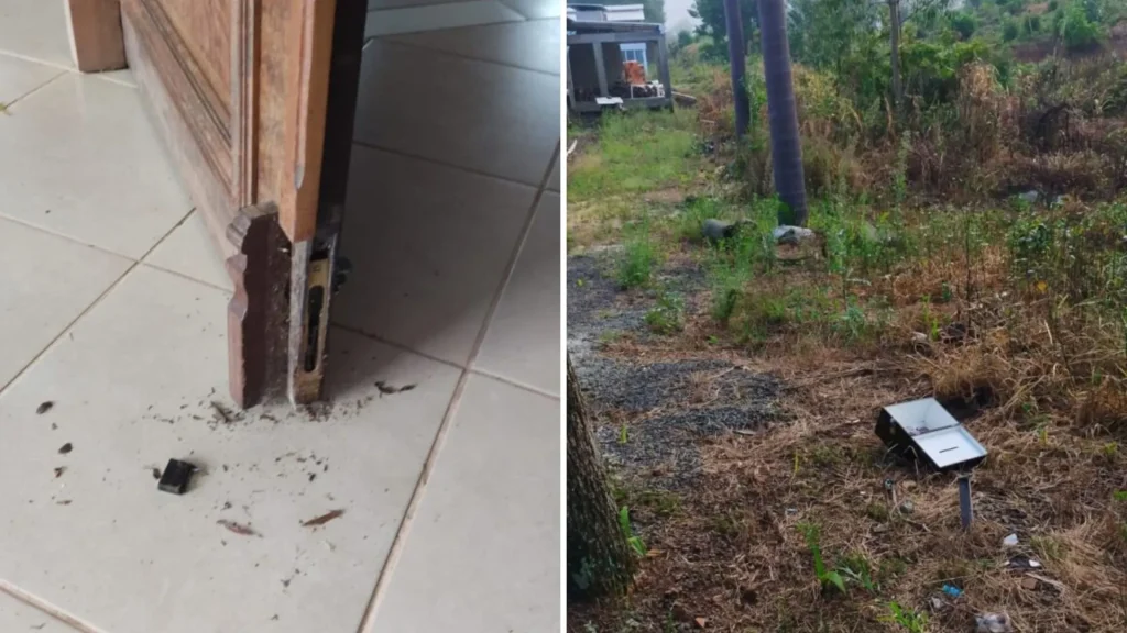 Capela é alvo de criminoso na região