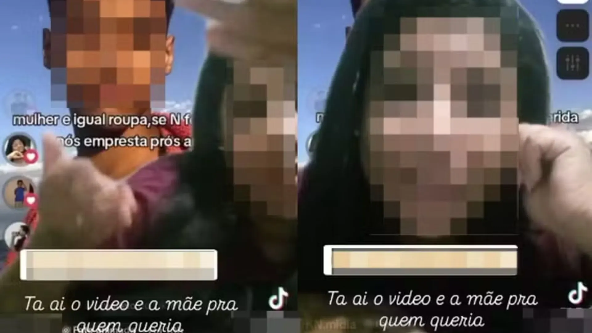Mãe viraliza ao confrontar filho por postagem machista no TikTok