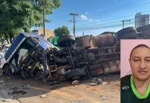 Motorista da carreta relata acidente com 14 veículos em Chapecó Motorista da carreta relata acidente com 14 veículos em Chapecó