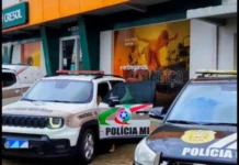 Polícia frustra tentativa de furto à agência da Cresol