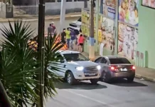 Supermercado é alvo de assalto no centro de Lebon Régis