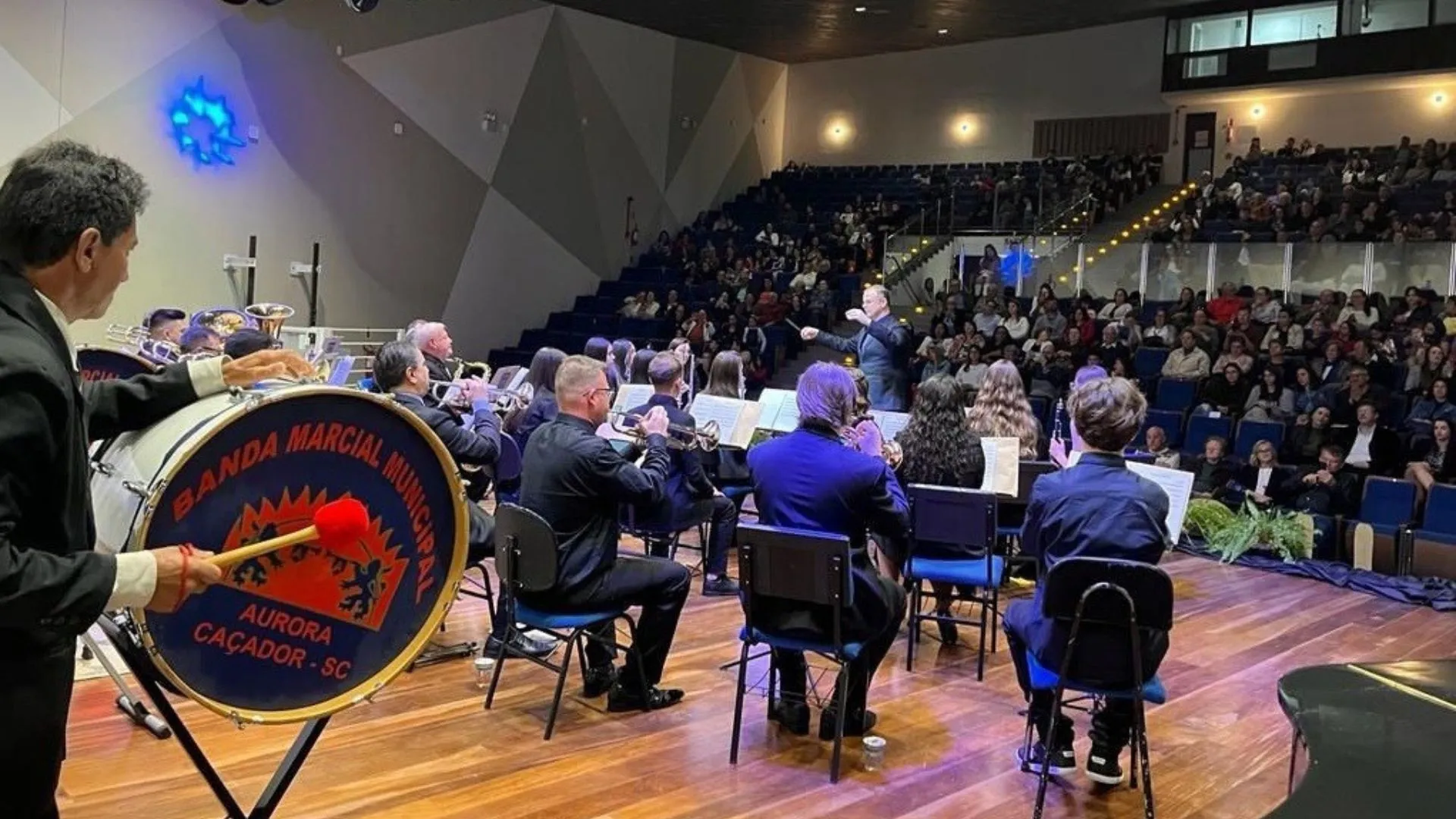 Aulas de percussão estão com inscrições abertas em Caçador