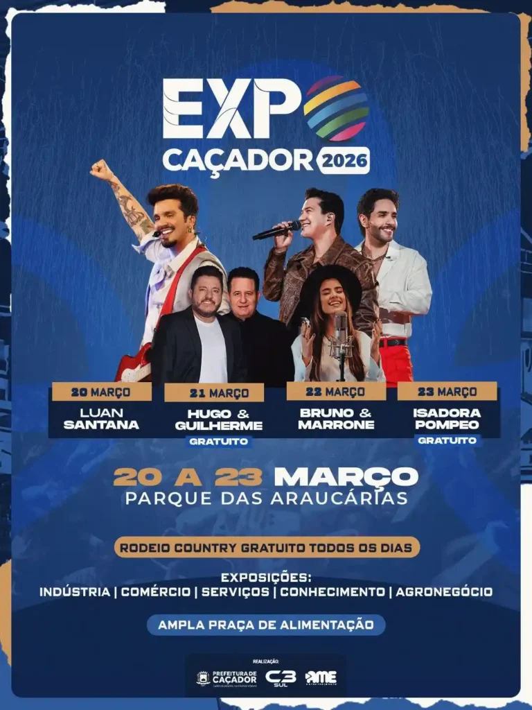 Luan Santana fez show em Caçador no início da carreira