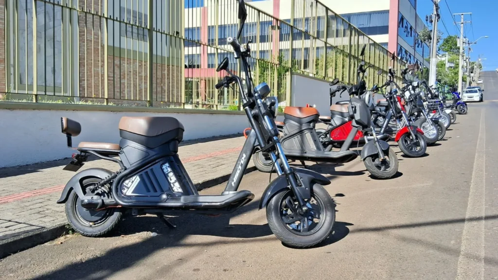 Forças de segurança se reúnem para falar das motos elétricas