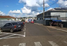 Rua Olavo Bilac em Caçador tem mudanças para ampliar vagas Rua Olavo Bilac em Caçador tem mudanças para ampliar vagas