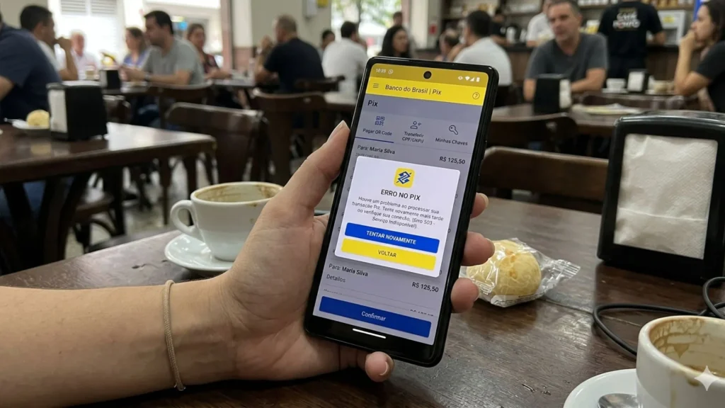 Falha no Pix afeta clientes do Banco do Brasil