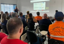 Caçador mobiliza 45 entidades em simulado de desastres