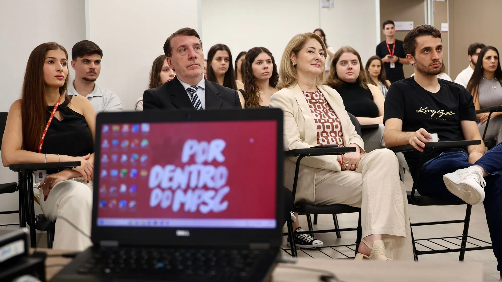 Ministério Público recebe graduandos de Direito da Unoesc Videira