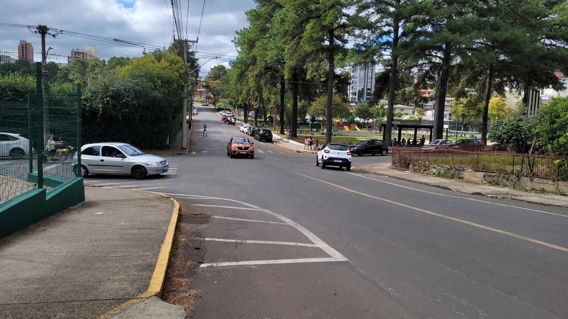 Vereadores de Caçador pedem semáforo em cruzamento do bairro Berger