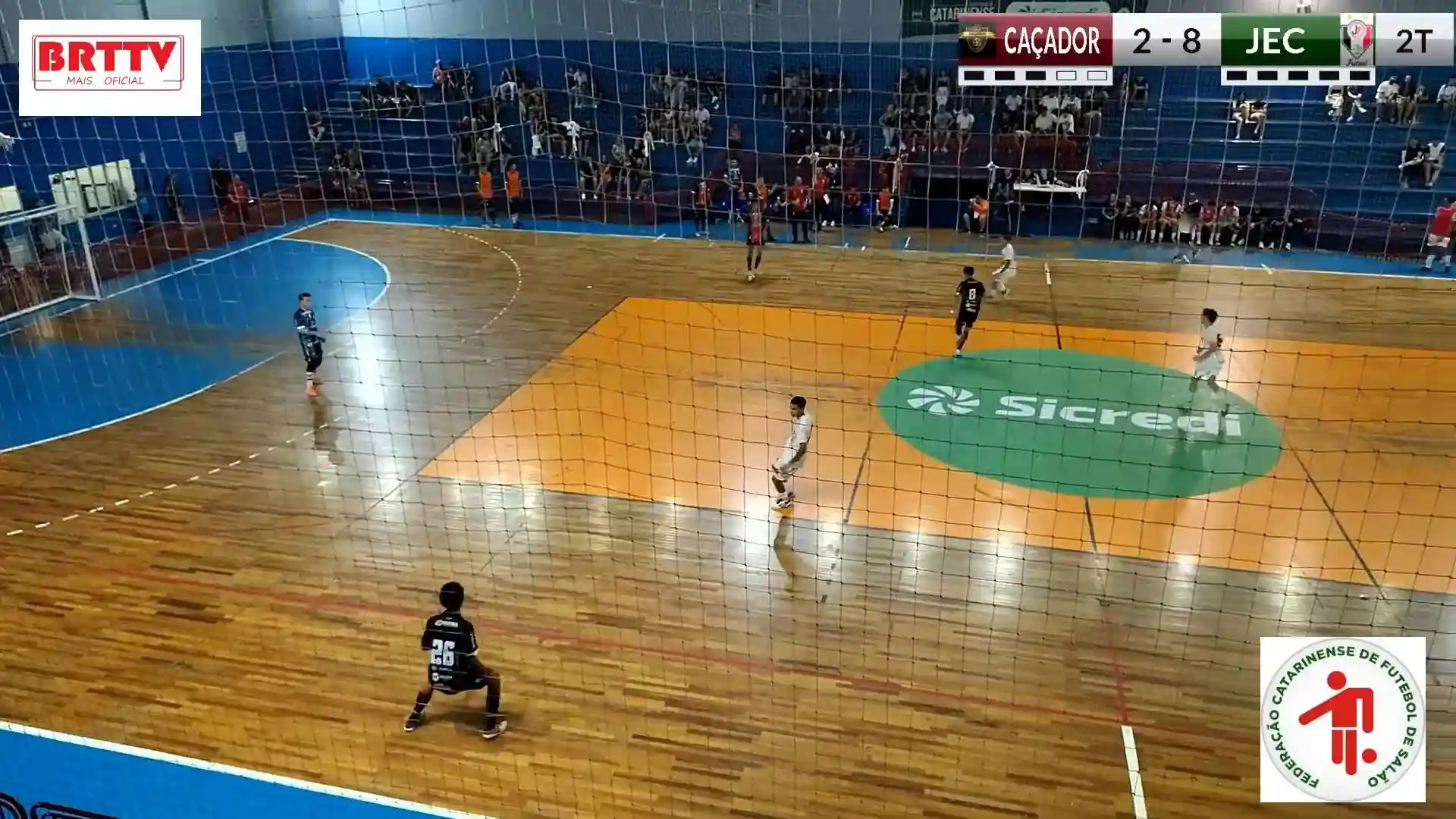 Caçador Futsal Sub-20 sofre revés contra o JEC na estreia