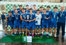 Vôlei masculino de Videira é campeão dos Joguinhos Abertos de SC Vôlei masculino de Videira é campeão dos Joguinhos Abertos de SC