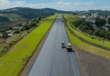 Obra no Aeroporto de Videira entra na fase final Obra no Aeroporto de Videira entra na fase final