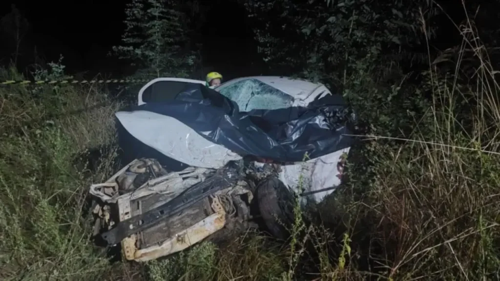Colisão frontal em Lebon Régis mata bebê de 7 meses e homem