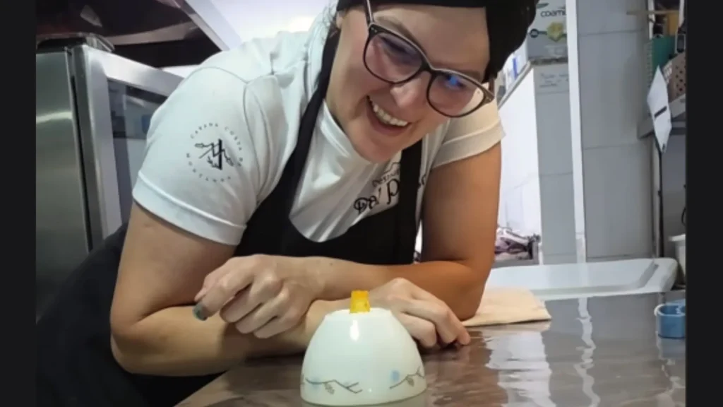 Restaurante de Videira surpreende ao criar pudim de apenas 1 grama em dedal