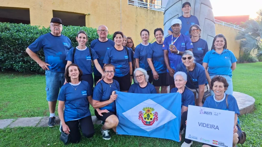 Videira conquista medalhas e se destaca no JASTI estadual