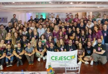 Encontro estadual do CEJESC reúne mais de 300 empresários em Videira Encontro estadual do CEJESC reúne mais de 300 empresários em Videira