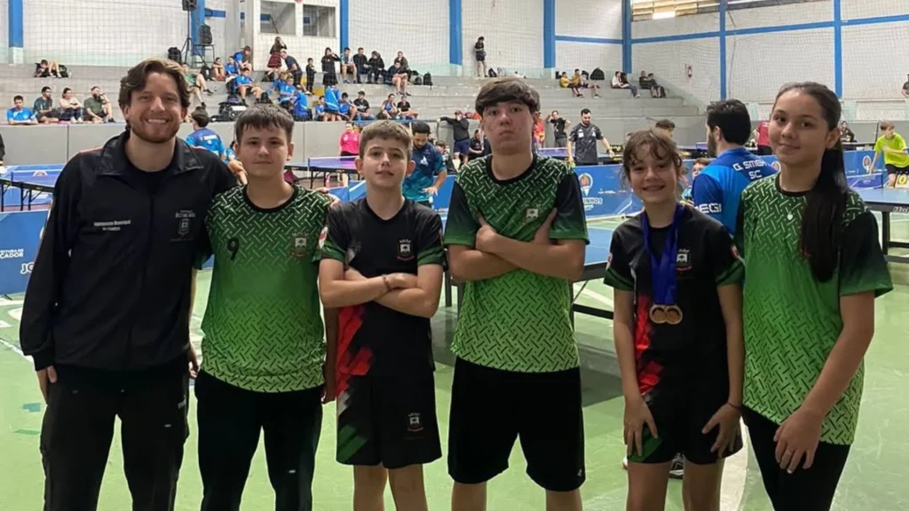 Rio das Antas conquista medalhas na Liga Meio-Oeste de Tênis de Mesa