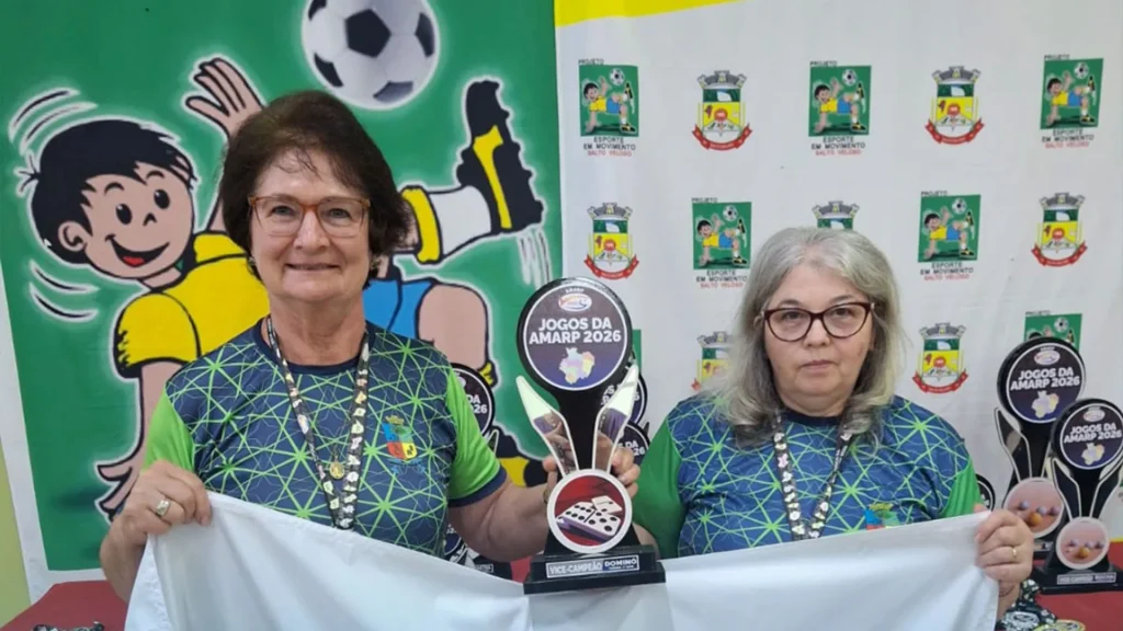 Pinheiro Preto conquista ouro e prata nos Jogos da AMARP