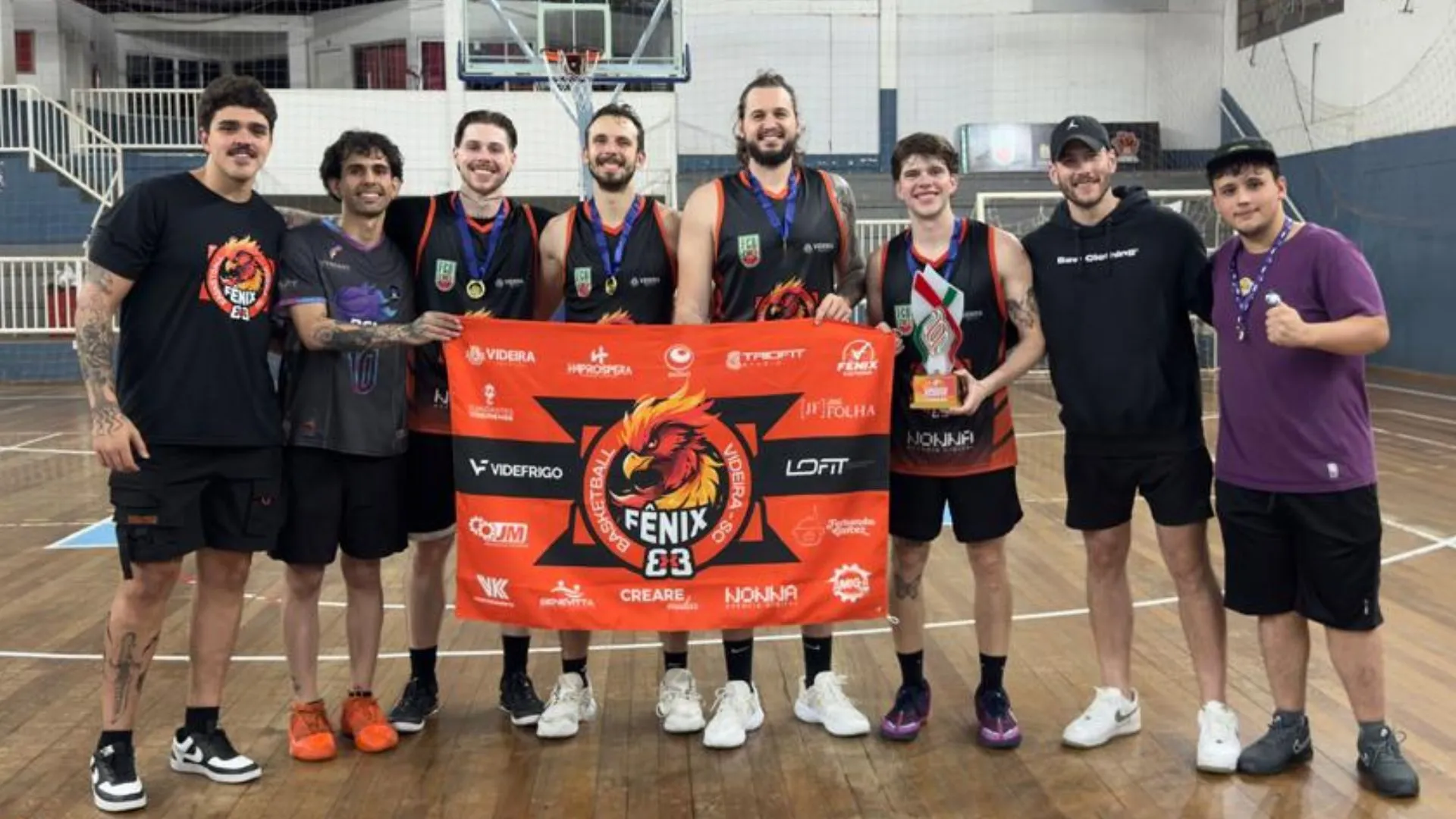 Videira é campeã da BSL Baska Street League de basquete 3x3