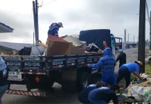 Bota Fora recolhe mais de 27 toneladas e reforça combate à dengue em Videira Bota Fora recolhe mais de 27 toneladas e reforça combate à dengue em Videira