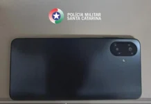 Polícia recupera celular furtado e prende suspeito em Salto Veloso Polícia recupera celular furtado e prende suspeito em Salto Veloso