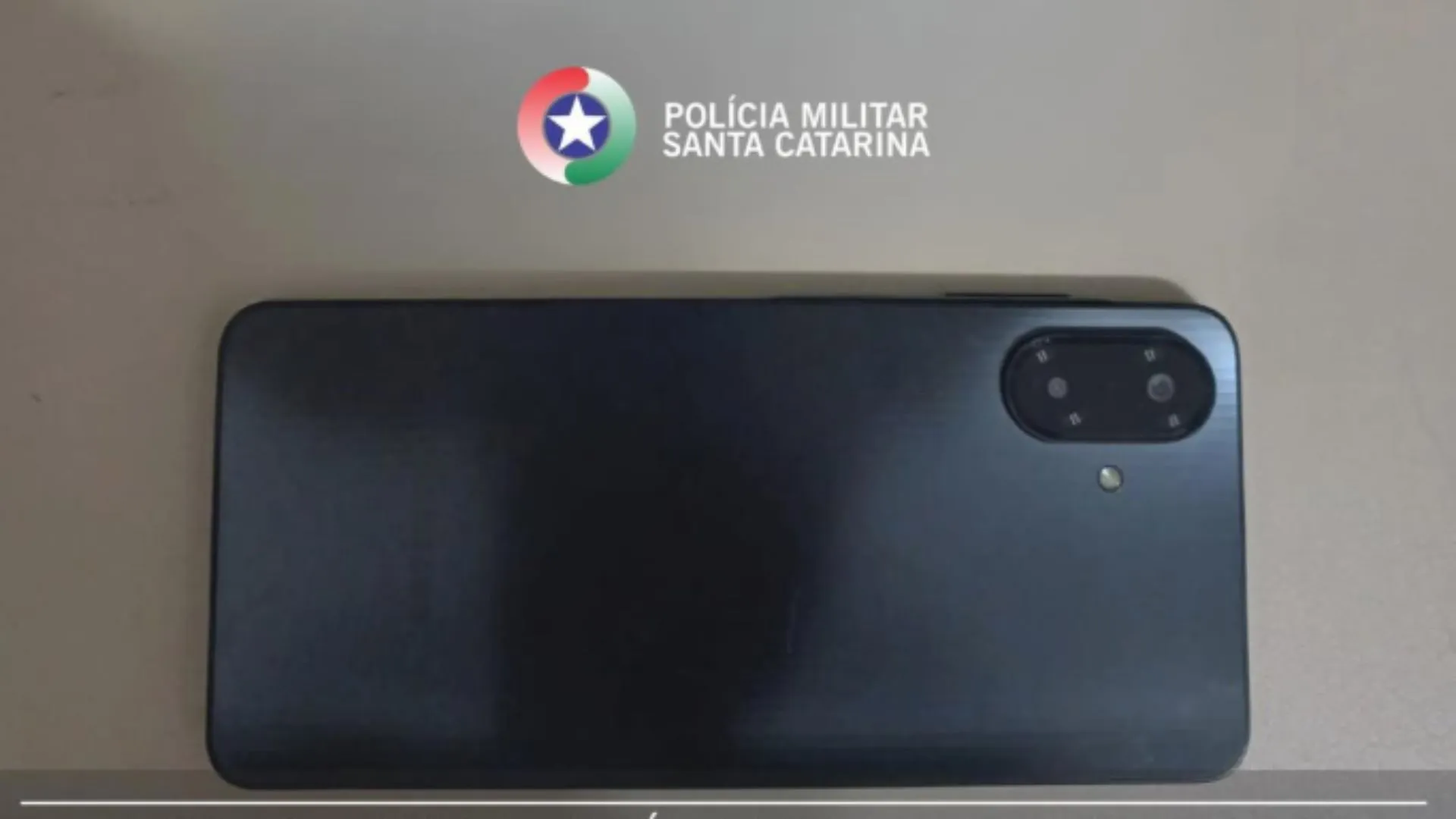 Polícia recupera celular furtado e prende suspeito em Salto Veloso