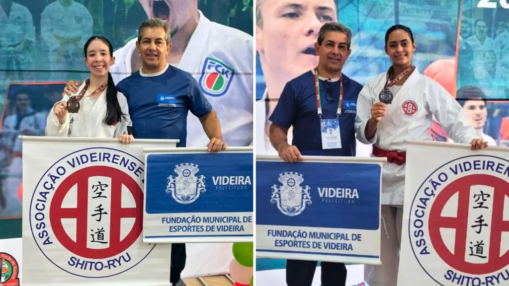 Videira conquista duas medalhas no Campeonato Catarinense de Karatê