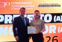 Iomerê é destaque e recebe título de Prefeita Inovadora 2026 Iomerê é destaque e recebe título de Prefeita Inovadora 2026