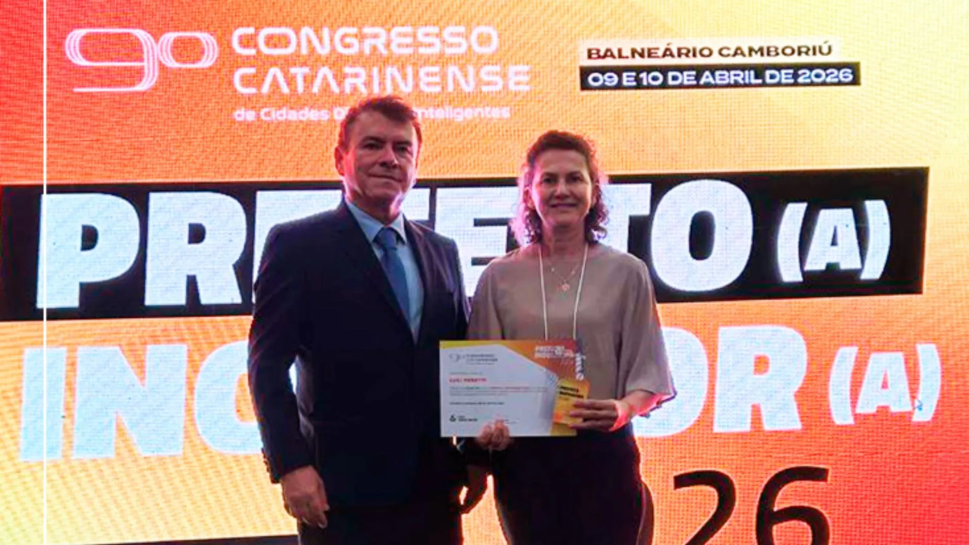 Iomerê é destaque e recebe título de Prefeita Inovadora 2026