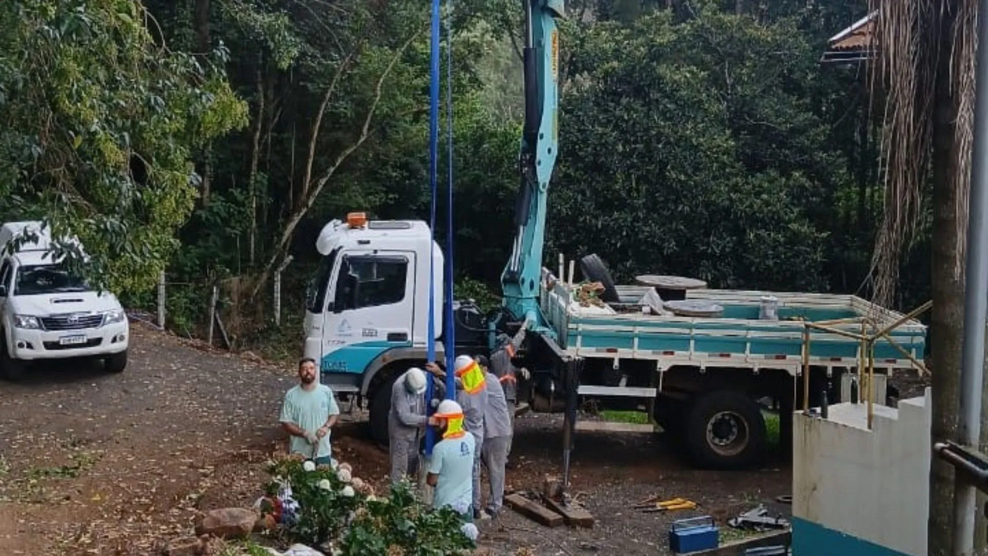 Casan investe em novo poço e reforça abastecimento em Treze Tílias