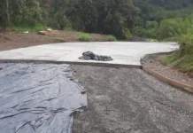 Pavimentação entre Treze Tílias e Arroio Trinta tem liberação parcial Pavimentação entre Treze Tílias e Arroio Trinta tem liberação parcial