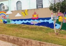 Escola Vilson Pedro Kleinubing ganha pátio pedagógico interativo em Videira Escola Vilson Pedro Kleinubing ganha pátio pedagógico interativo em Videira